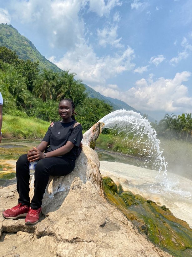 NatashaEpenu's tweet photo. Day 2 of our 7 Days Western Uganda customized Safari for our guests from Juba, South Sudan. Today's highlight was the spectacular Female Hotsprings. The Hot springs are located in Semuliki National park. #WorldTrotters #SemulikiNationalPark #CustomizedSafari #ExploreUganda🇺🇬🇺🇬🇺🇬 https://t.co/fFcLk31d34