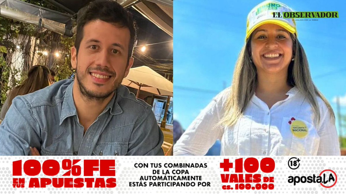 observapy's tweet photo. 🟩El juez Rodrigo Estigarribia concluyó que no existen circunstancias de relevancia penal respecto a José Luis Torales y Soledad Blanco, exfuncionarios de @KattyaGonzalez9, por lo que resolvió hacer lugar a la desestimación de la denuncia. 
Nota: https://t.co/42XpG8EhJJ