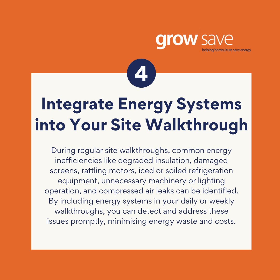 Grow_Save's tweet photo. Enhance your energy efficiency with GrowSave's monthly energy audits and monitoring tips! From identifying insulation issues to optimising equipment operation, our walkthrough tips help you save energy and costs. 🌿

Swipe through below for actionable tips 👇 https://t.co/Xz95vmJZ6G