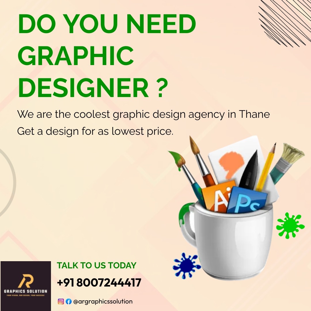 argraphics29's tweet photo. "Looking for a skilled graphic designer? Contact AR Graphics Solution for professional design services! π¨β¨
Contact us - 8007244417
.
.
.
.
#argraphicssolution #argraphics #graphicdesign #graphicdesigner #postdesign #design #designer #printing #graphics https://t.co/Esz5XCieRa