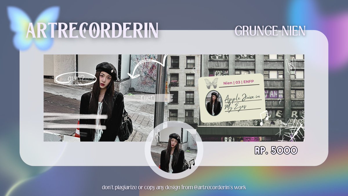 HELP RT TYSM

Arin membawa 4 ready stock layout grunge vibes yang bisa kamu jemput dengan harga tertera. Free retext ava png. Arin membuka titipan ataupun req di katalog ini juga yaa!! claim by dm on <a href="/artrecorderin/">arin ♡</a> 🐇

#zonauangᅠᅠᅠ #zonauang #zonajajan layout ready triples
