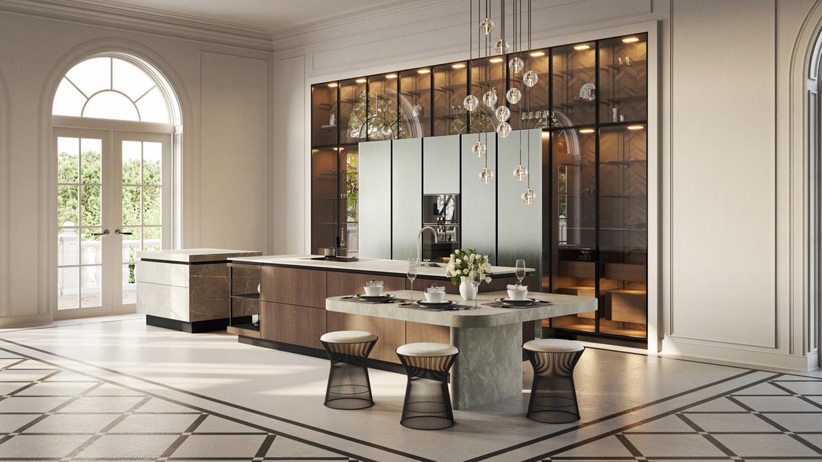 Experience the wow factor of the new SieMatic S2 - iconic design, innovative functions like SecretSpace &amp; SecretService. Explore timeless elegance at our showroom bit.ly/3ZQ14c6  🖤 #SieMatic #KitchenDesign