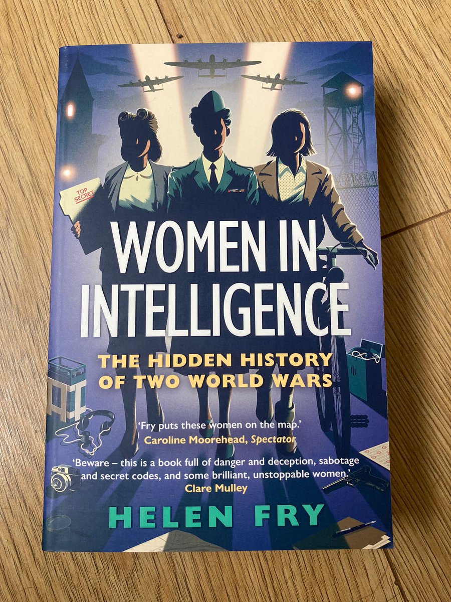 TradeMemorial's tweet photo. Excited to now have my own copy of #WomeninIntelligence by @DrHelenFry. The @TradeMemorial group and Gender Network in @biztradegovuk look forward to welcoming Helen to speak on 24 Sepb2024 in #nationalinclusionweek to learn more about intelligence past of OAB #impactmatters https://t.co/iAcwQ9bZeG