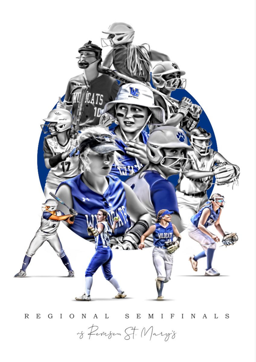 WC_WildcatSB's tweet photo. The Cats travel to Remsen tonight for the Regional Semifinal game against Remsen St. Mary’s! 

V-7:00

💙🥎

**All tickets must be purchased online. Link in the comments. https://t.co/bDEMxpoJSM