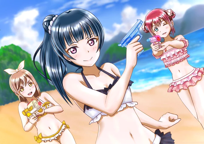 津島善子さん、お誕生日おめでとうございます!過去絵にて失礼します!  #津島善子生誕祭2024 #津島善子誕生祭2024