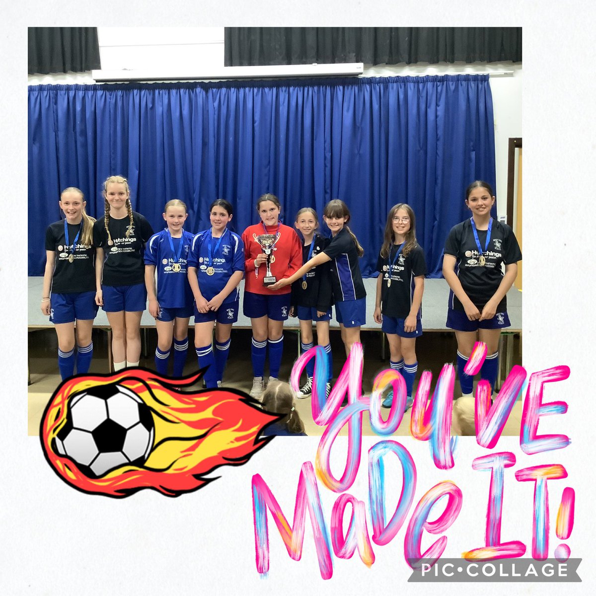 Llongyfarchiadau to our Football Champions <a href="/CardiffCityFCW/">Cardiff City FC Women</a> <a href="/CardiffCityFC/">Cardiff City FC</a> Foundation Primary Stars. We are super proud of you ⚽️🙌⚽️