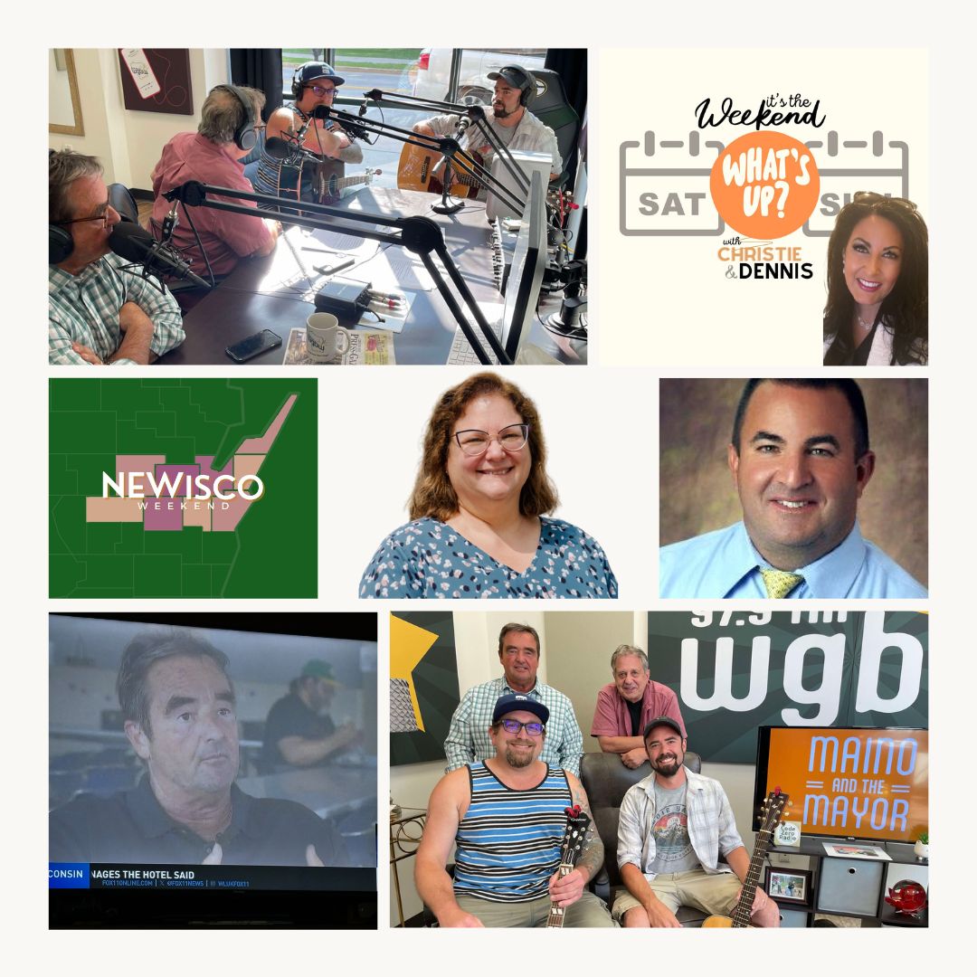 WGBW 97.9 FM (@wgbw979) on Twitter photo TGIF on MnM w/
<a href="/MarkHusenATC/">Mark Husen</a> from @BellinHealth, NEWisco Bureau Chief Lisa Hale, What's UP? w/ Christie Barlament, and John Mazzariello & Colin McMahon from The Chocolateers for this week's LIVE Music Series brought to you by Heights Pub & Parlor.
civicmedia.us/shows/maino-an… TGIF on MnM w/
<a href="/MarkHusenATC/">Mark Husen</a> from @BellinHealth, NEWisco Bureau Chief Lisa Hale, What's UP? w/ Christie Barlament, and John Mazzariello & Colin McMahon from The Chocolateers for this week's LIVE Music Series brought to you by Heights Pub & Parlor.
civicmedia.us/shows/maino-an…