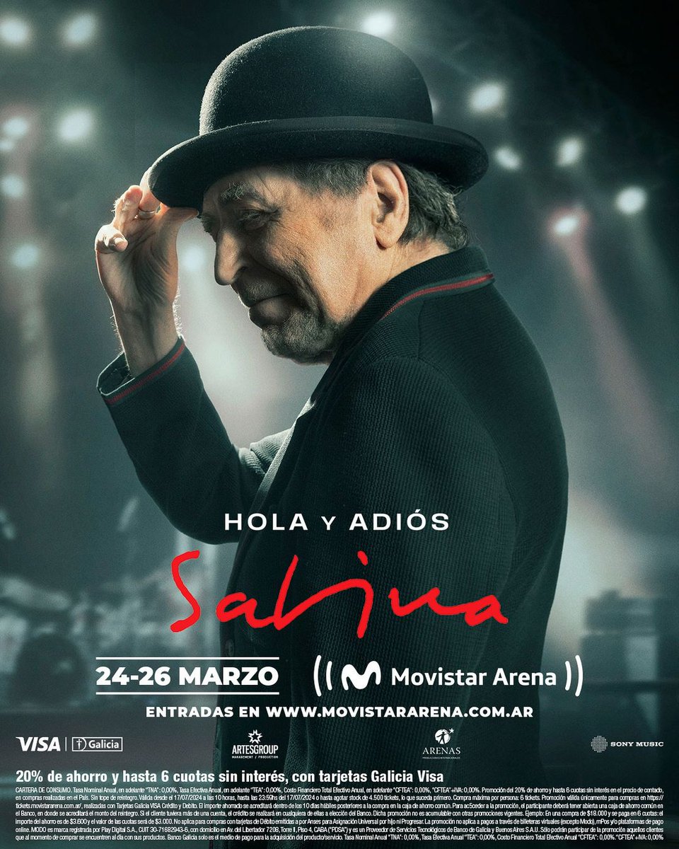Recitales en Argentina tweet media