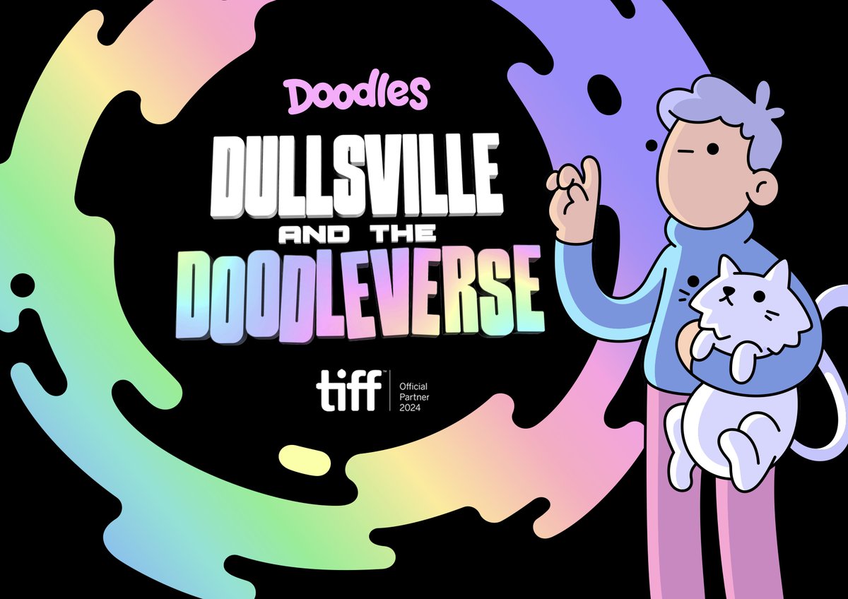 doodles's tweet photo. registration for the official ‘Dullsville and the Doodleverse’ preview at TIFF is now open through July 17th at 6pm ET

📍Toronto, Sept 7th from 9pm - late 
space is limited - get your tickets today

details and registration ↓ https://t.co/IByBb5FudZ