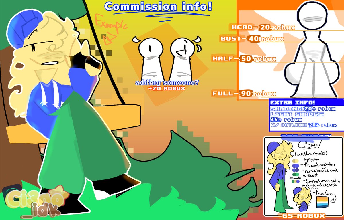 Idk_Ci3ao's tweet image. Comms open if anyone&apos;s interested!!!