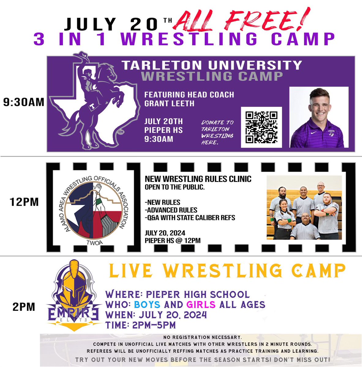 This a a cannot miss opportunity for competing wrestlers. <a href="/Dav_Wrestling/">Davenport Wrestling</a> #leaveitonthemat
