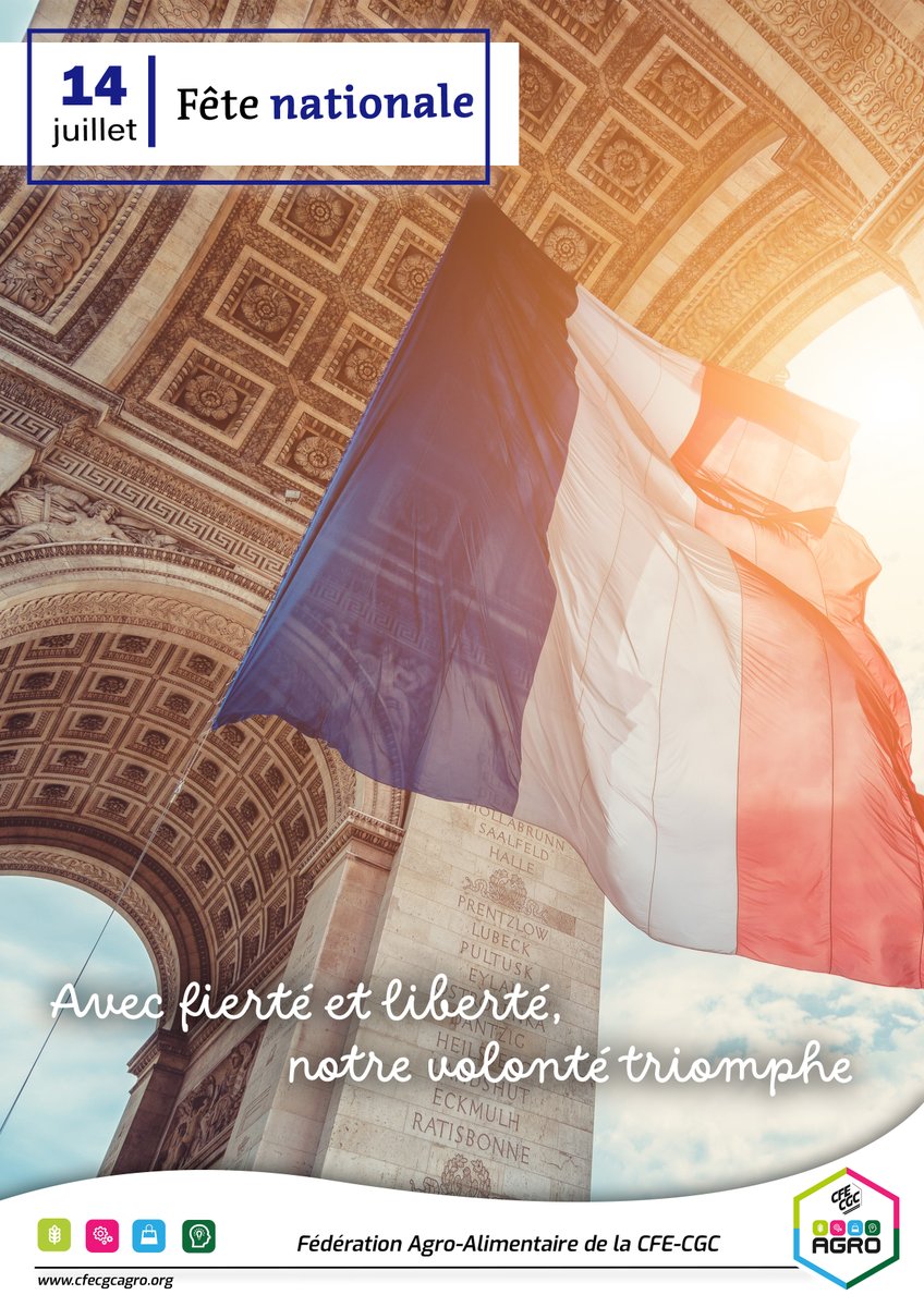 🎆#14Juillet  - Rendons hommage à notre histoire et célébrons ensemble ce qui nous unit. #FeteNationale