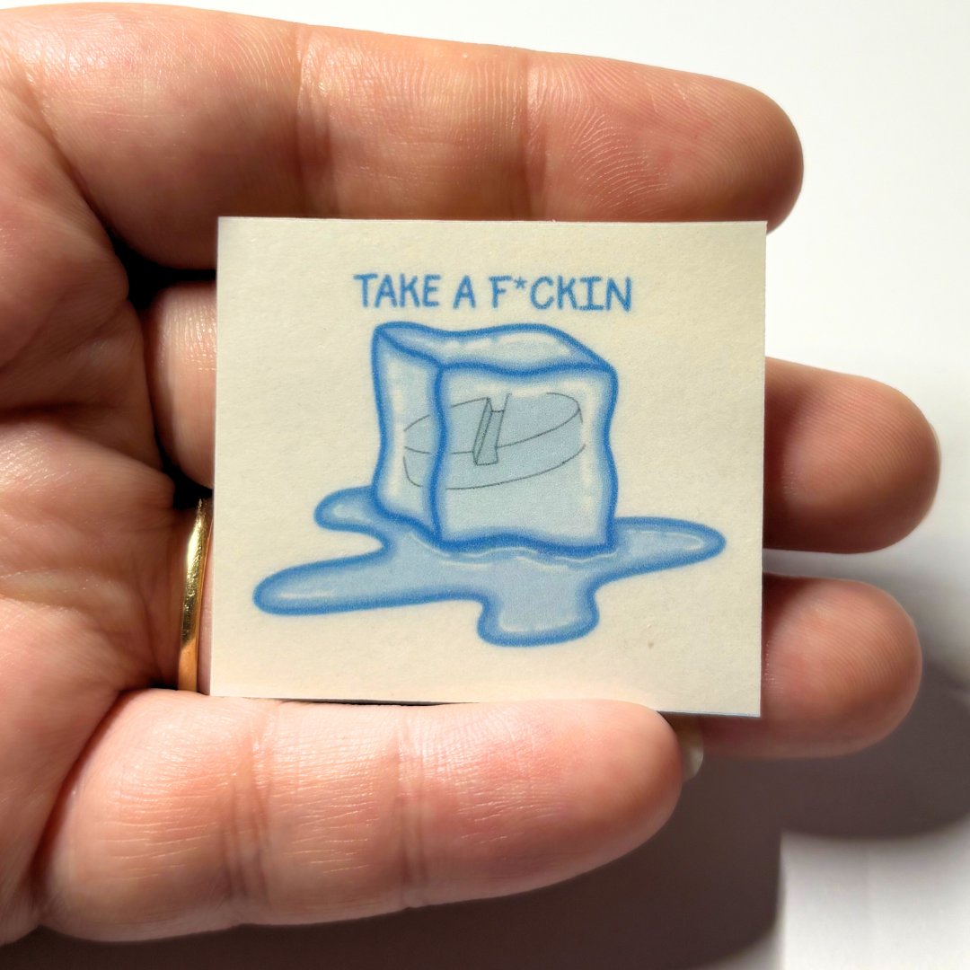 khughesdesigns's tweet photo. I know SO MANY people that I'd bloody love to stick this to🤔

#chill #chillpill #handmade #sticker #handmartart #smallbusiness #smallbusinessuk https://t.co/ZdS7N9xOJr