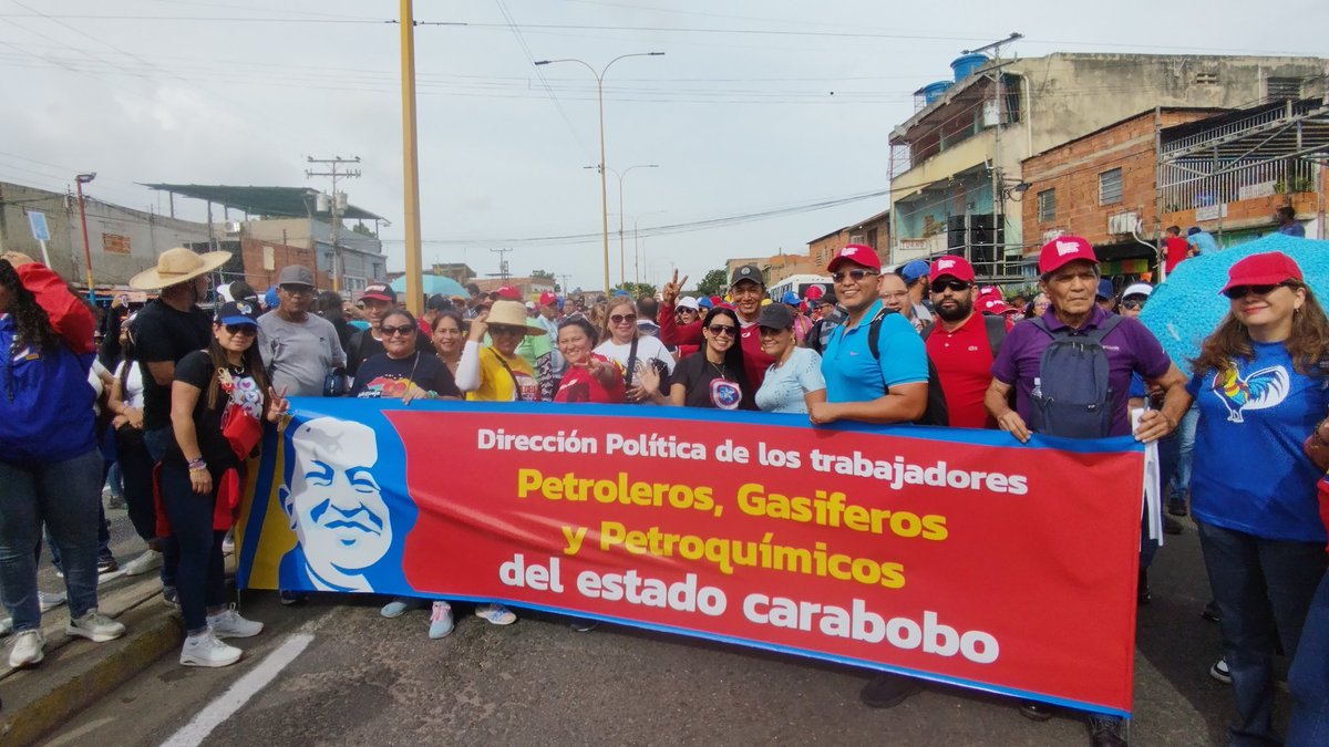 ResteadoPDVSA's tweet photo. La fuerza trabajadora del distrito Centro, reafirma su compromiso por la victoria el próximo 28 de julio, con Nicolás Maduro.

¡YO VOY A MI GALLO PINTO! https://t.co/87M6libgK7