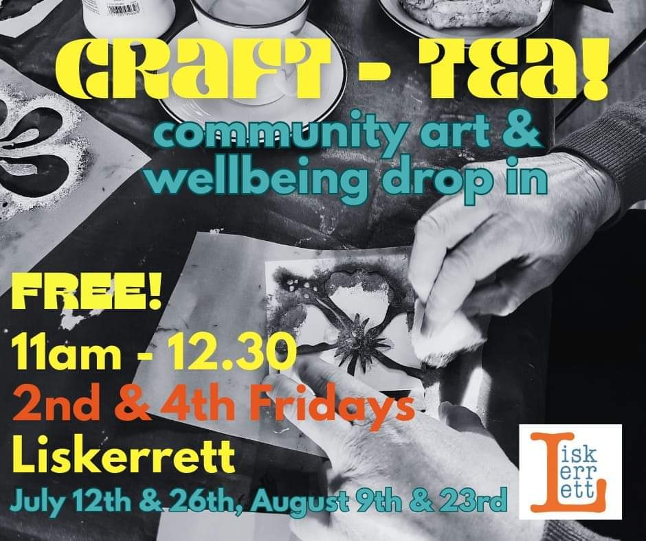 Cornish Ceilidh coming up? Cornish bunting production with the Craft-Tea crowd!