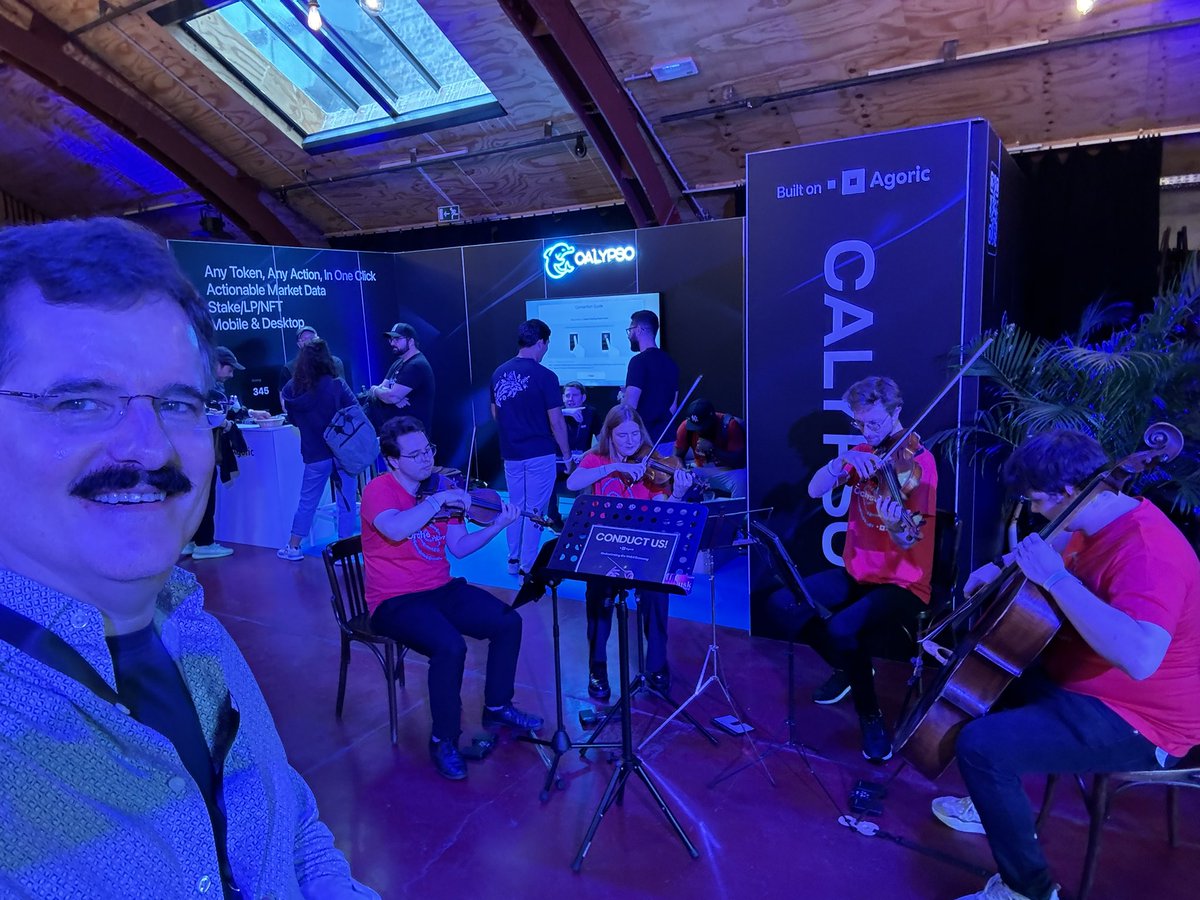 I love #Orchestration in all forms!

Check out <a href="/agoric/">Agoric</a> and <a href="/calypsodash/">Calypso 🐬</a> at #NebularSummit