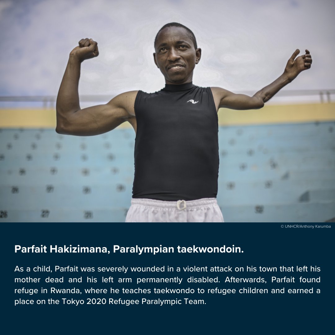 Refugees's tweet photo. Sport can change lives.

As we approach #Paris2024 Olympics, check out some photos that show how sport gives hope to refugees and forcibly displaced people around the world.

#CheerForRefugees