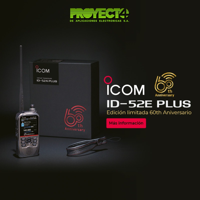 🆕️Nuevo equipo #icom EDICIÓN LIMITADA #ID52E <a href="/IcomSpain/">Icom Spain</a>    con motivo del 60 Aniversario sólo 
2️⃣4️⃣0️⃣0️⃣ unidades para todo el 🌎  toda la información  resérvalo ya👇
acortar.link/PbPaqV
#icomnews #icomEverywhere 
#dualband #60aniversario