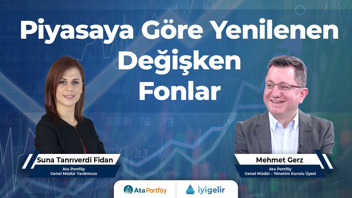 İyi Gelir (@iyigelirnet) on Twitter photo Piyasalardaki Gelişmelerin Yatırım Fonlarına Yansıması programımızda bu hafta konuklarımız <a href="/AtaPortfoy/">Ata Portföy Yönetimi</a> yöneticileriydi.
Ata Portföy Genel Müdürü Mehmet Gerz <a href="/MehmetGerz53/">Mehmet Gerz</a> ve Genel Müdür Yardımcısı Suna Tanrıverdi Fidan ile:
📌Fed faiz indirim sürecini ve
📌Ata Portföy'ün Piyasalardaki Gelişmelerin Yatırım Fonlarına Yansıması programımızda bu hafta konuklarımız <a href="/AtaPortfoy/">Ata Portföy Yönetimi</a> yöneticileriydi.
Ata Portföy Genel Müdürü Mehmet Gerz <a href="/MehmetGerz53/">Mehmet Gerz</a> ve Genel Müdür Yardımcısı Suna Tanrıverdi Fidan ile:
📌Fed faiz indirim sürecini ve
📌Ata Portföy'ün