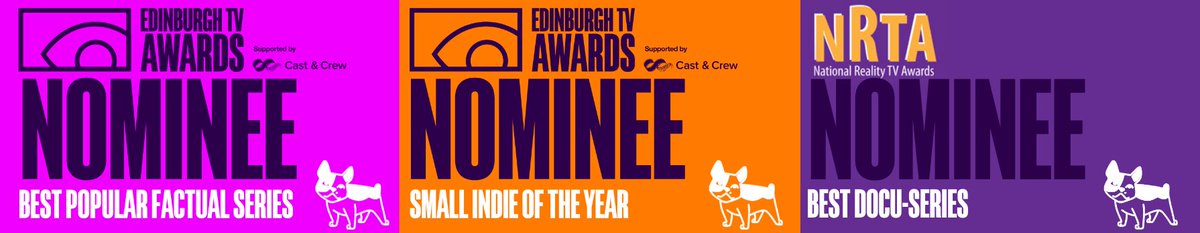 The first series of The Jury: Murder Trial has so far been nominated for Best Popular Factual and Best Docu-Series!