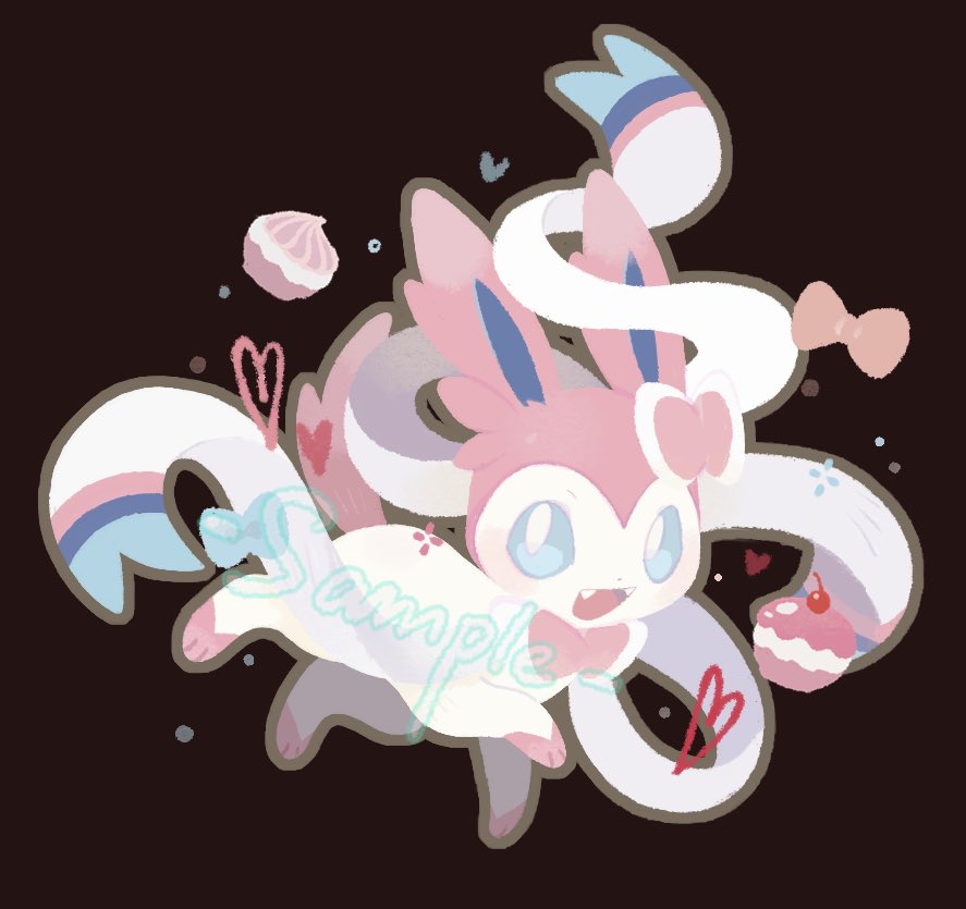 Roashi3's tweet photo. #ニンフィア https://t.co/PimeMrLPFZ