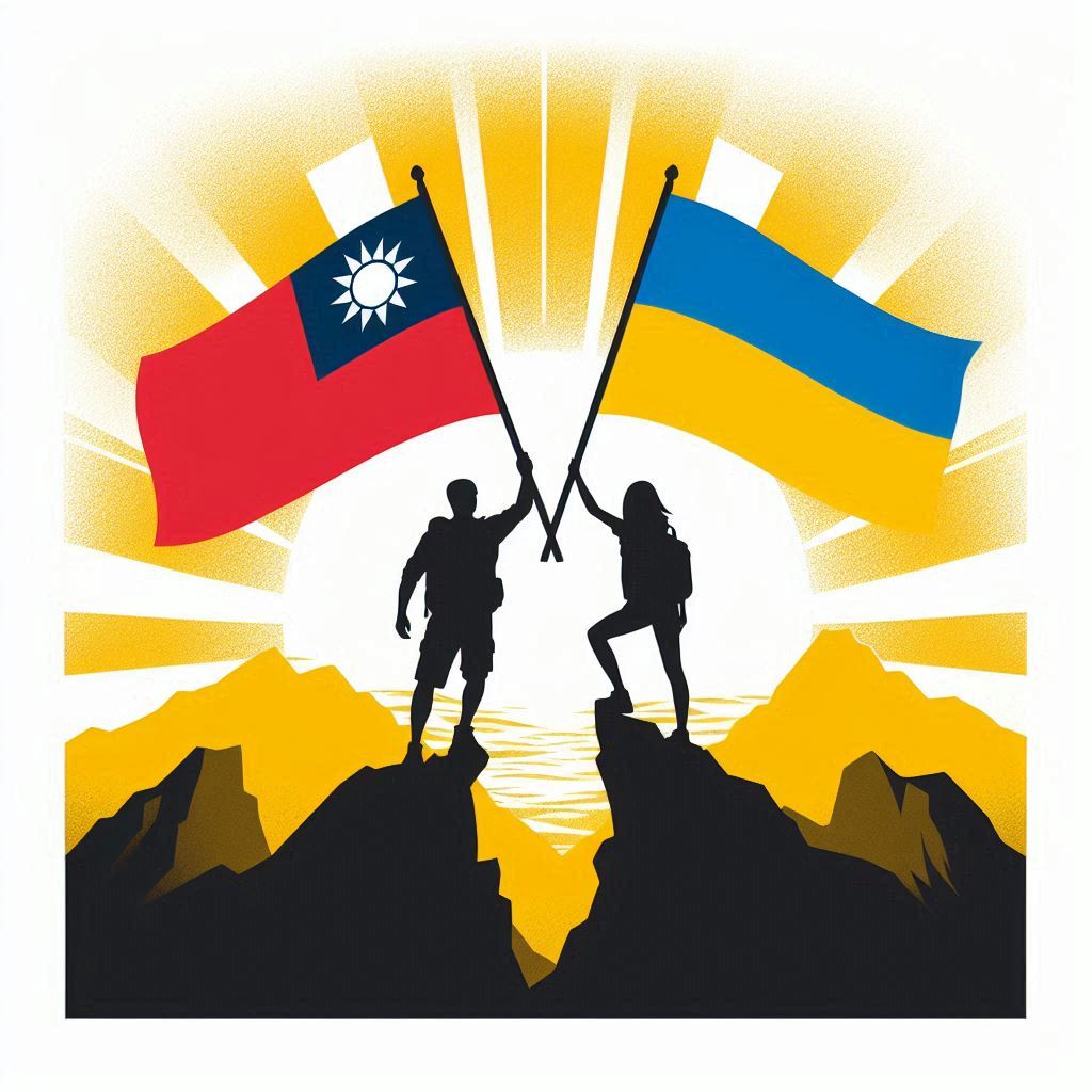 Believe in Taiwan. 🇹🇼
Believe in Ukraine. 🇺🇦