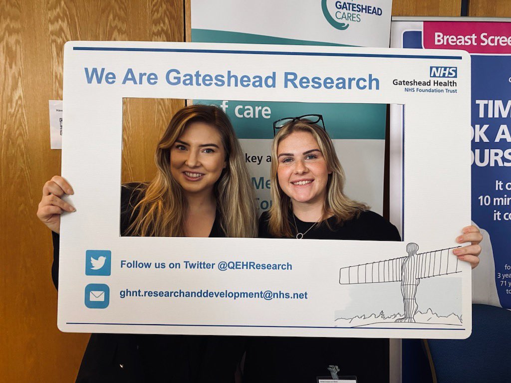 We are Gateshead Research and we are <a href="/GtNorthPharmRes/">Great North Pharmacy Research Collaborative</a> Come and chat to us! 💬 <a href="/QEHResearch/">Gateshead Research and Development</a> 🔬🧪 Olivia is our clinical trials pharmacy technician <a href="/PharmacyQeh/">QEHPharmacy</a> 💚