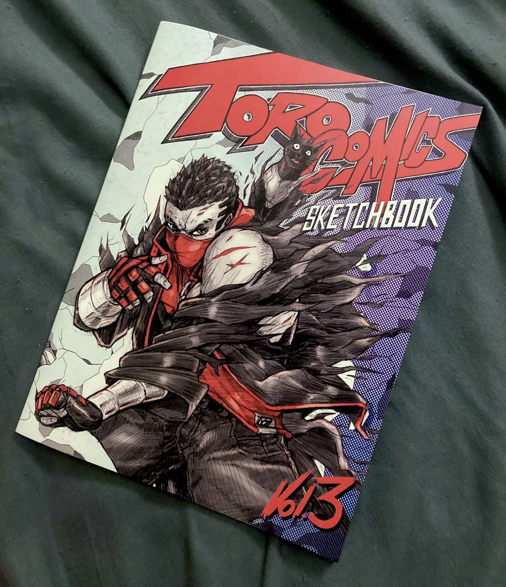 shadoboxxer's tweet photo. #Torocomics volume 3 #sketchbookis now in hand! 
This one is loaded with even more art. I’ll post up some more details when I get some time. I’m really happy with how it came out overall. #shadoboxxer is on the cover this time!

#handdrawn #aikiller #noai https://t.co/QGU3h3m2ir