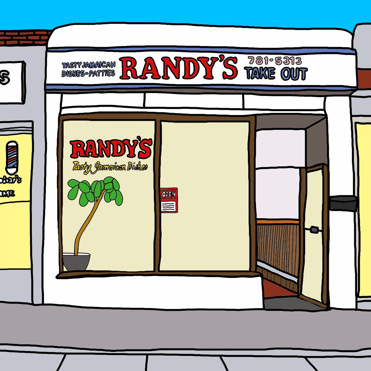 SUNSUNBeats's tweet photo. looks like randy’s is coming back to little Jamaica in toronto. https://t.co/f5bFBMLxfW