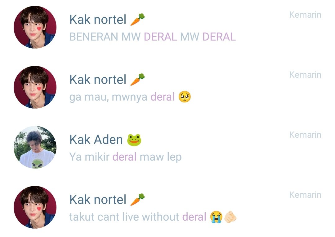 Abadikan dulu panik banget beliau