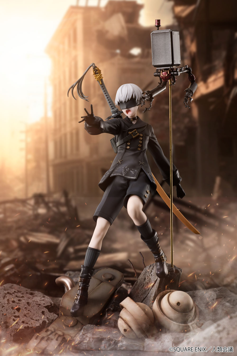 ニーアオートマタ【未使用】アクリルブロック Nier automata 2B