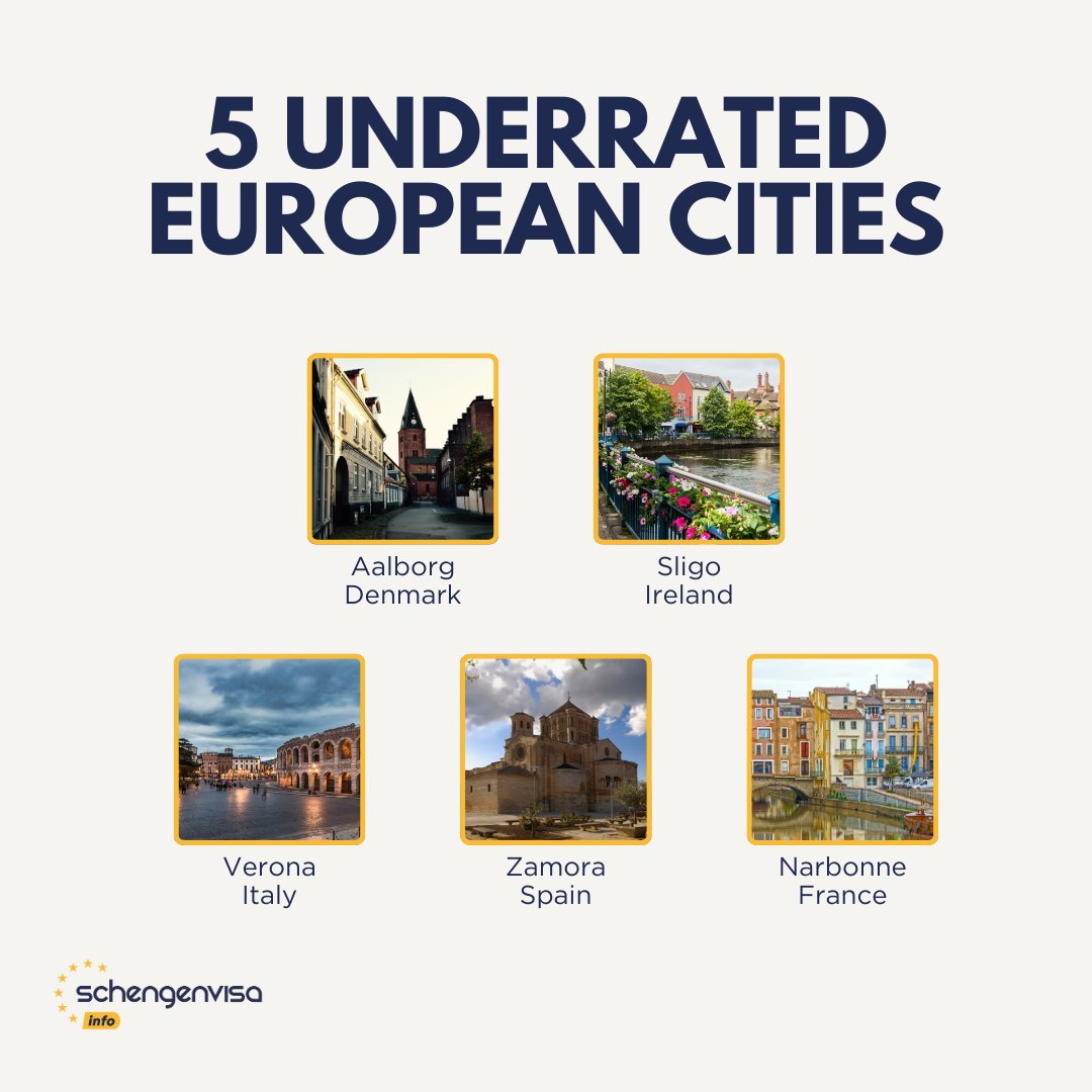 schengen_info's tweet photo. 🇩🇰 🇮🇪 🇮🇹 🇪🇸 🇫🇷
#aalborg #sligo #verona #zamora #narbonne #underrated #underratedcities #schengenvisainfo #europe #eu #travel #traveldestination https://t.co/yjr6nMPAHq