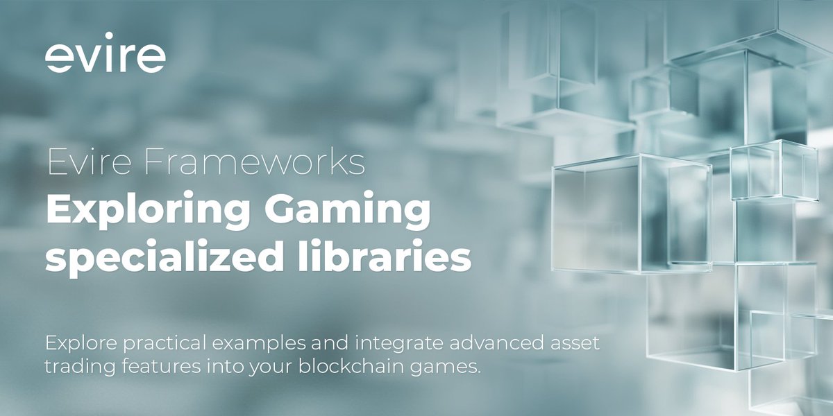 _evire's tweet image. Discover how to manage platform fees, royalties and enhance player engagement with Evire&apos;s #Gaming Framework. 

Read our latest article for insights into sustainable monetization and dynamic game features.
link.medium.com/9YRTVRNwaLb 

#Evire #GamingFramework $EVIRE