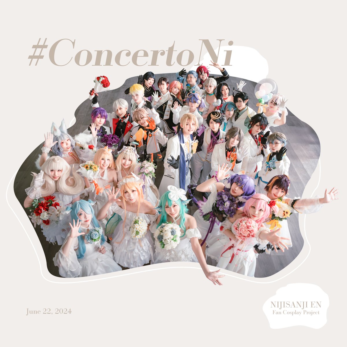 hcliuliu's tweet photo. Rainbows and memories sparkle like the light in our hearts🌈
#concertoni
NijiEN 1st Anniversary Outfit #Cosplay

#eligant #Finanart #GalleryOfRoses #CosPetra #Alouwear #RobePlay #Reimural #LucaLikes #DressLikeShu #Ikenography #Akurylic #Briskart #Ukiform #AlbanKnoxArt #Artchivist #Legartus #MariArtte #Arcadiart #AmareAtelier #RenZottoArt #ScarleCosplay #Dripscythe #Hexhibition #Melocosplay #CosmoVeritan #kotosmetic

🌈Staff List
➤ Cosplayer
Elira Pendora | 亞虛 @56iihyr
Pomu Rainpuff | hide @sonich17_hide
Finana Ryugu | 小瀀
Selen Tatsuki | 小雷 @Rayrakozoe
Rosemi Lovelock | 星琉 @rinaaa_1010
Petra Gurin | 倉鼠 @_Hotaru_Ying
Enna Alouette | 羽時 @hanetoki_0201
Nina Kosaka | 腿子 @tueicosplay
Millie Parfait | 小悠 @yamadayurino
Reimu Endou | 阿希 @demon031529 
Luca Kaneshiro | 路 @Asami_Luu
Shu Yamino | 靜��� @shizuru000
Ike Eveland | 一祚 @eosinezuo
Mysta Rias | 冬至 @WannarestYvonne
Vox Akuma | 一九 @noscov191118
Sonny Brisko | 茶 @Tealptraum
Uki Violeta | 百滕
Alban Knox | 阿笑 @jjaennny
Fulgur Ovid | Jay @sugarjay914
Kyo Kaneko | 菲菲 @fairywind_cos
Maria Marionette | 七七
Aster Arcadia | Suou Hibiki @SuouHibiki
Aia Amare | 苡薰 @yukina86112029
Ren Zotto | RU
Scarle Yonaguni | Hiri @Hiri_liu
Doppio Dropscythe | 涼一 @ryoichiklove
Hex Haywire | 綾宵 @aya040116
Meloco Kyoran | 黑風 @DarkWind1118
Ver Vermillion | 羊 @ChaoChch
Kotoka Torahime | 蕾 @Alicepikachu

➤ Organizer | 羊 @ChaoChch
➤ Group Photographer | HC(me)
➤ Solo Photographer | 緢梓 @s2684753
➤ Assistant | 小漪、瞳霏、星��、小綠、卡欽、秋本、哼哼
➤ Puppet Support | F老闆
➤ Special Thanks | 皓月