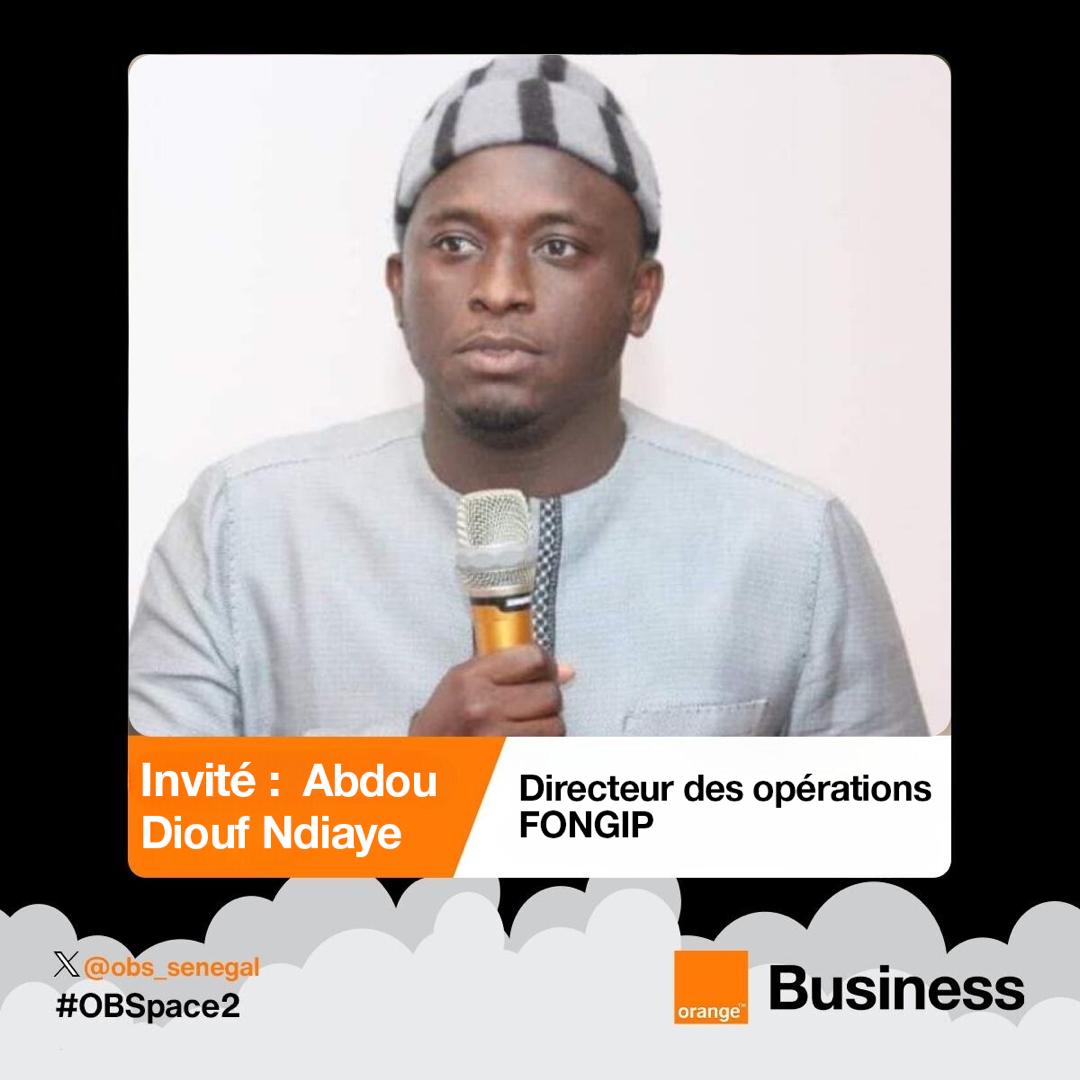 obs_senegal's tweet photo. Abdou Diouf Ndiaye @AbdouDiouf1sn, Directeur des Opérations au @FONGIP,  sera également de la partie. #OBSpace https://t.co/pTfhtrteaJ