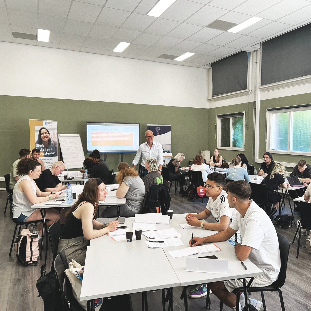 htk_academy's tweet photo. Our students had the privilege of visiting the IC University of Applied Sciences in Amsterdam again this year to take part in the “Personal Leadership“ course.

An unforgettable excursion that, despite the educational content, managed to get to know Amsterdam in a special way. https://t.co/0goCVXKpw6