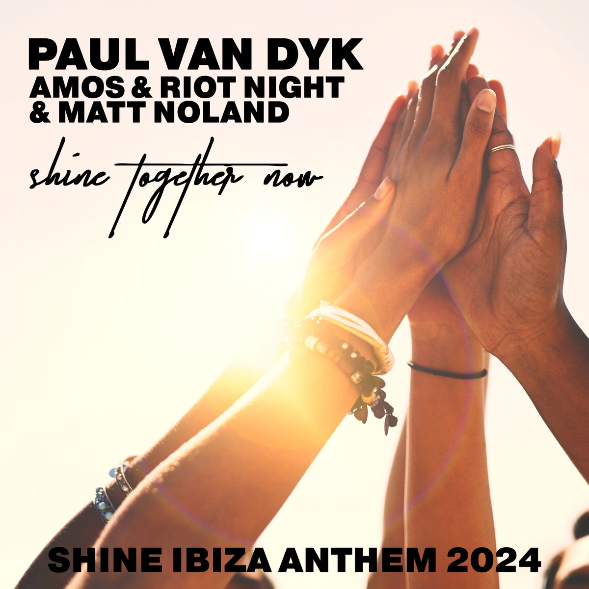 SHINE TOGETHER NOW
by <a href="/PAULVANDYK/">Paul van Dyk</a> <a href="/AmosRiotNight/">Amos & Riot Night</a> and @MattNoland83 
July 26th on <a href="/vanditrecords/">VANDIT Records</a> 
Pre-save now bfan.link/shinetogethern…