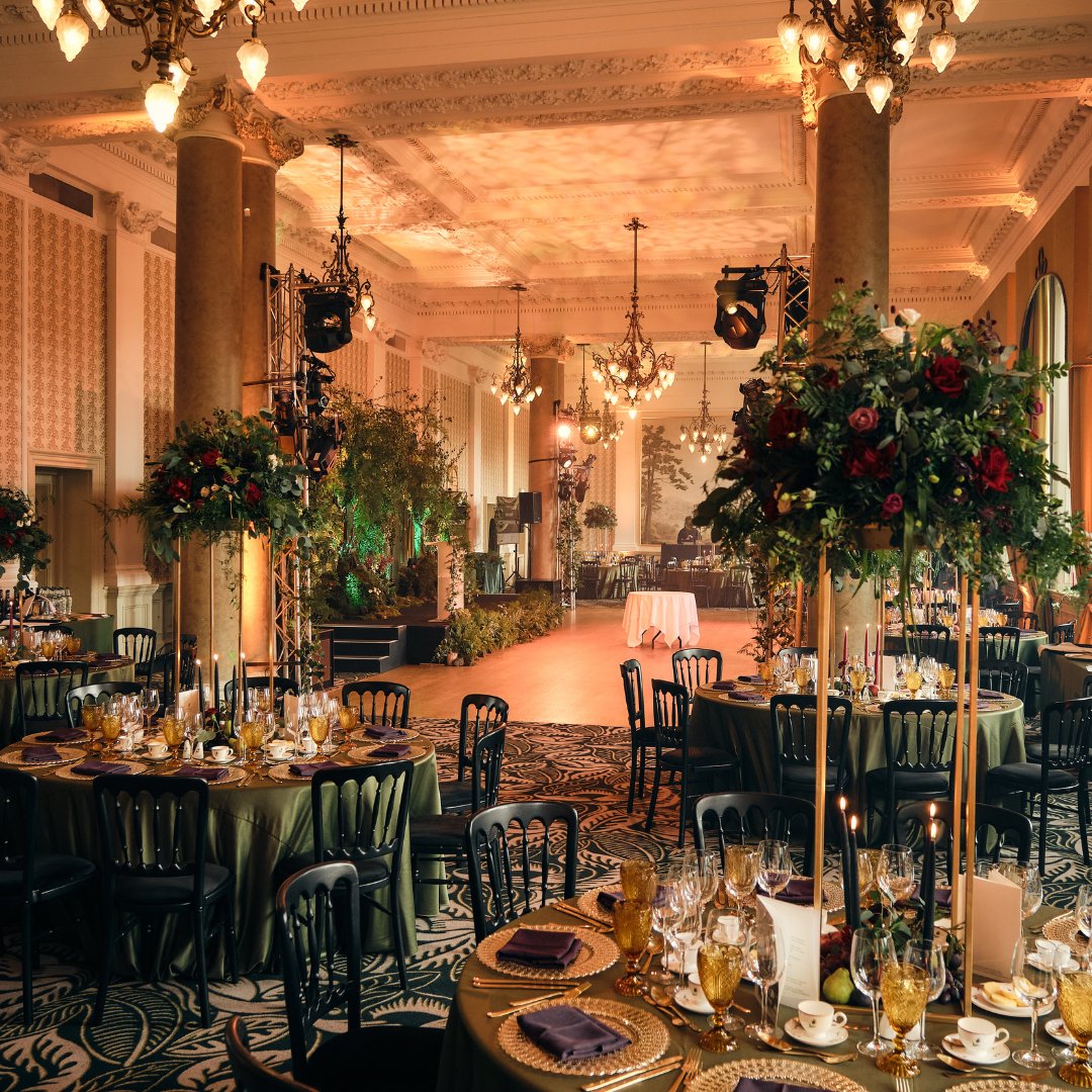 YOURgbEvents's tweet photo. ✨ YOURGB and Hello Scotland joined forces to creatively style and technically produce a magnificent gala dinner for a North American Central Bank. Held at the iconic Balmoral Hotel in Edinburgh, the event catered to a VIP group of 150 guests visiting from across North America. https://t.co/h759V0OGHY