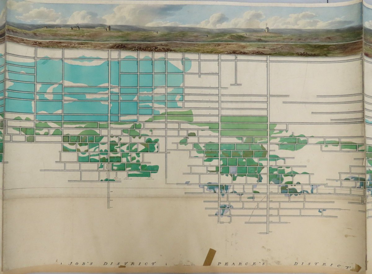 Recently viewed in the archive, this shows just how beautiful the mine plan of Wheal Virgin copper lode is. Perhaps our most decorative mine plan! 🖼🖌 #poldark #copperenormousload <a href="/CornishMining/">cornishmining</a> #whealvirgin #whealwednesday
