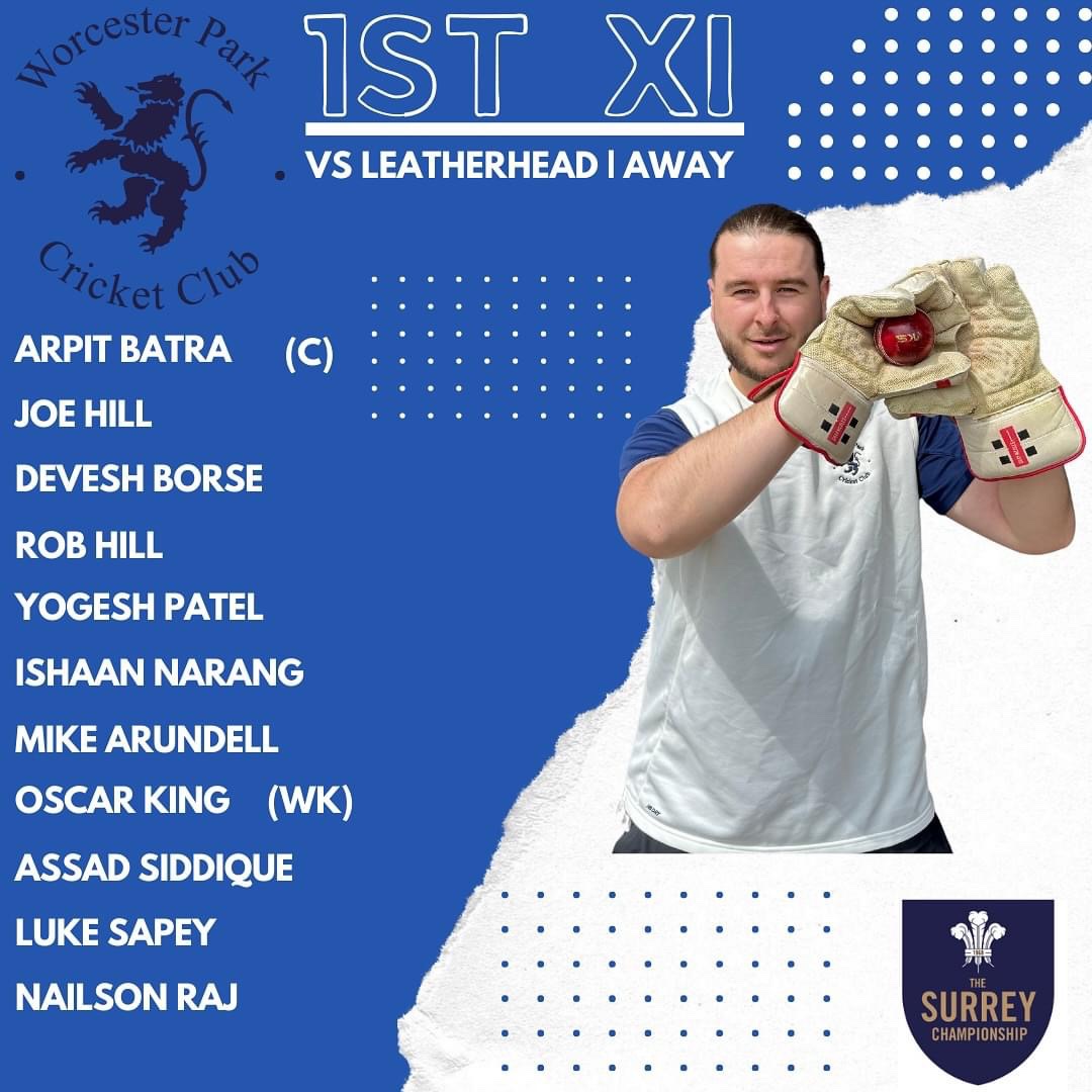 WorcesterParkCC's tweet photo. This weekend’s teams representing @WorcesterParkCC in #Surrey Championship League  &amp; Sunday T20 Plate
#Cricket https://t.co/W8k8OJebq7