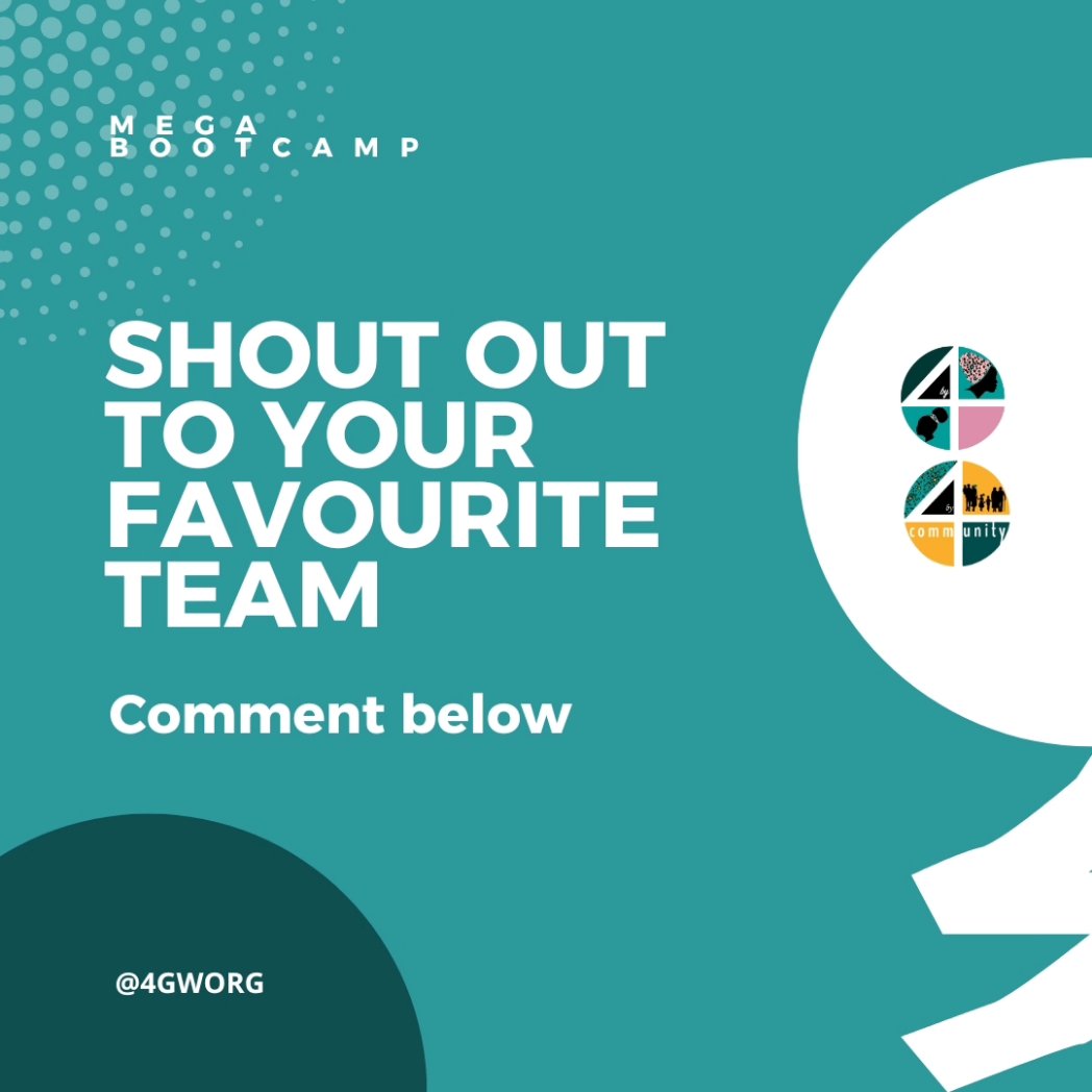 4GWorg's tweet image. Who are you rooting?  #MegaBootcamp 🥰😇

Comment😊
