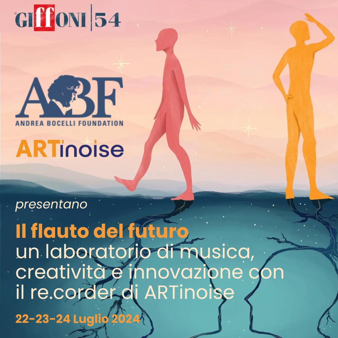 🎶ARTinoise al Giffoni Film Festival con la Andrea Bocelli Foundation!🎶
Quest'anno, ARTinoise è onorata di essere ospite della prestigiosa <a href="/AndreaBocelli/">Andrea Bocelli</a> Foundation (ABF) <a href="/giffonifilmfest/">Giffoni</a> con un workshop esclusivo per i ragazzi delle ABF masterclass! 🎥✨
#artinoiserecorder