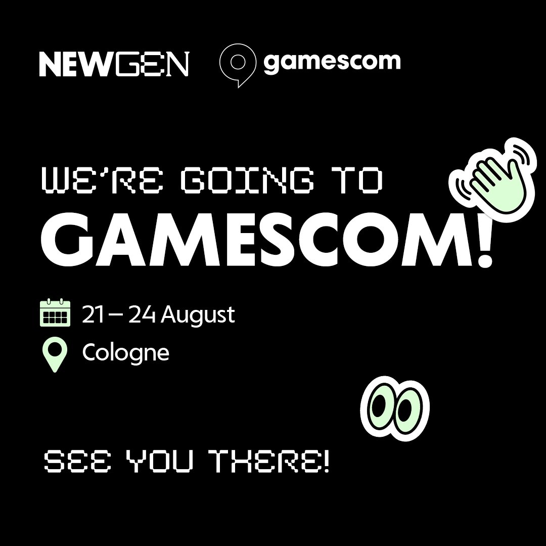 Just over a month to go until <a href="/gamescom/">gamescom</a> , will we see you there?

It's our first Gamescom as NewGen, so we've got plenty to talk about.

Whether it's for the first time or hundredth time, come and chat with NewGen at Gamescom next month.

Our DM's are open!

#gamescom2024