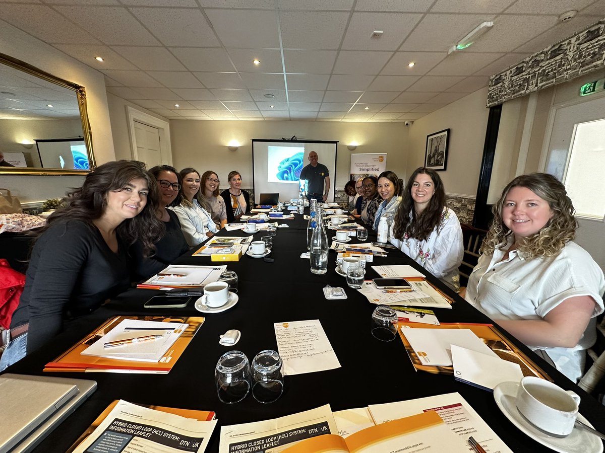 Our wonderful Diabetes team from SaTH <a href="/sathNHS/">SaTH</a> having HCL education/training with Omnipod 5 system. 

Way to go for implementation of TA943!!
#T1D #SevernPumpers #Omnipod5