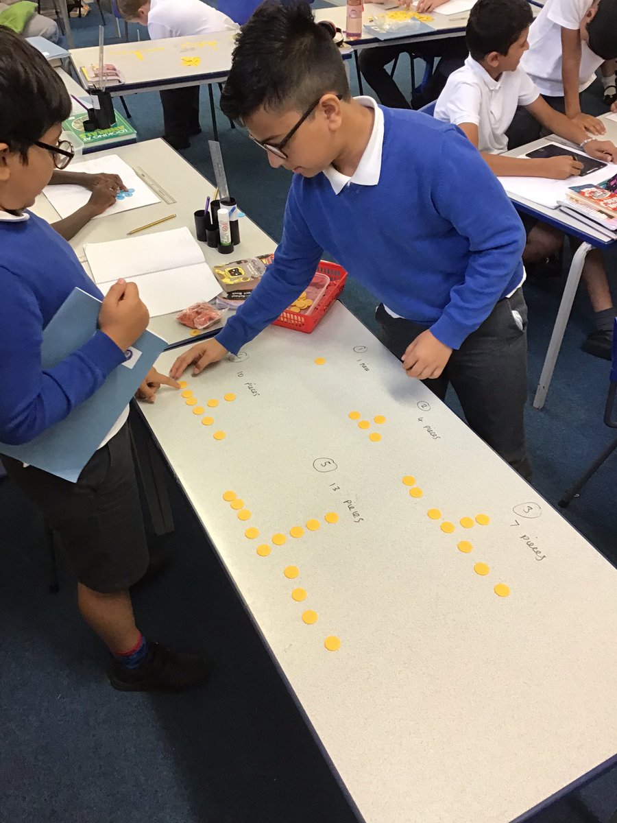 PelhamYear5's tweet photo. Year 5 are taking part in our problem solving morning. We are pattern seeking and working together to solve a problem #excellenceeveryday @PelhamPrimary_ https://t.co/IgkVRmxmn7