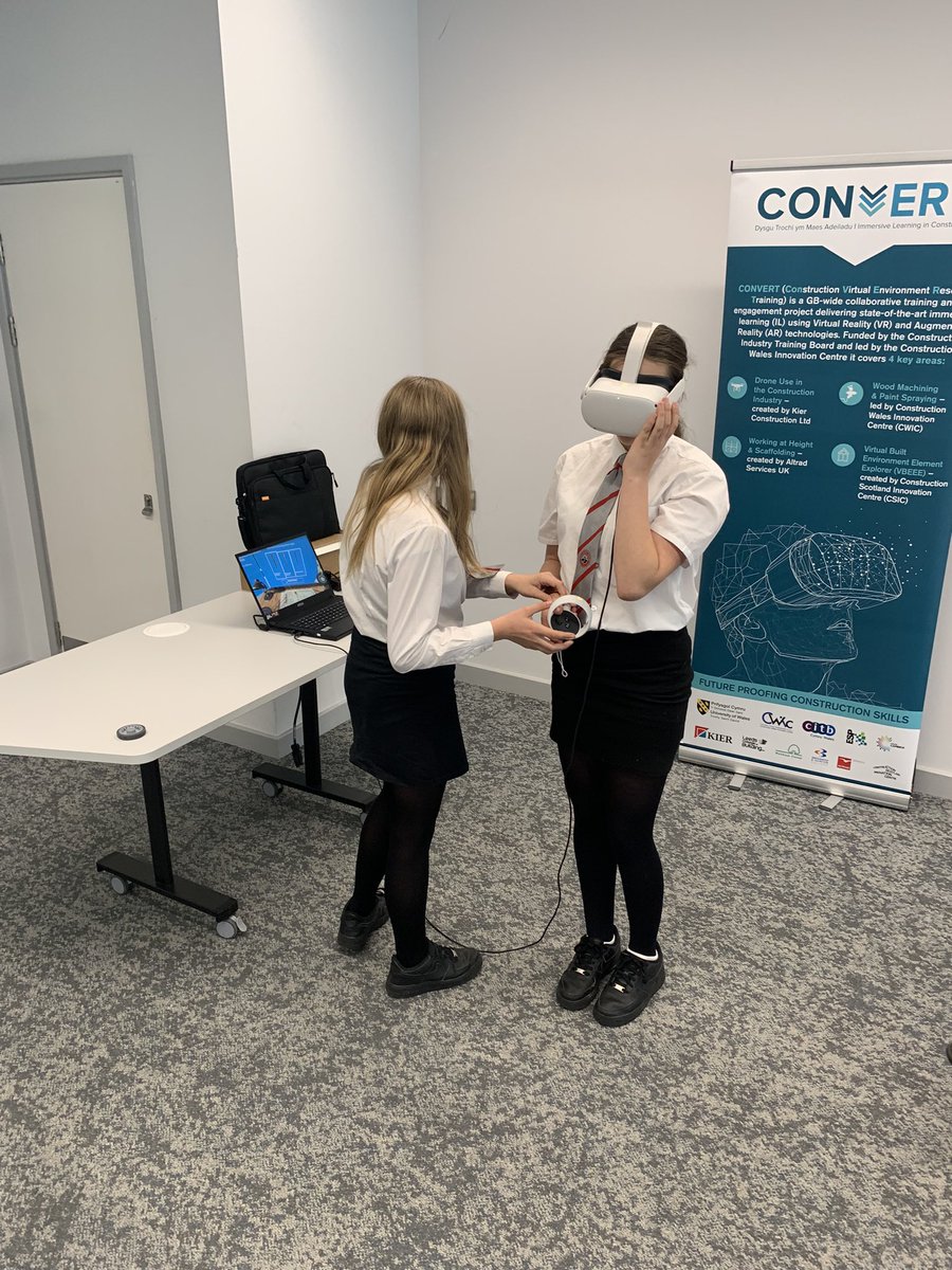 Experiencing how VR and digital skills are used within the Construction industry. Safely learning how to spray paint, work at height, build structures and fly a drone! Very clever and very impressive! <a href="/ids_3_18_IT/">IDS_3-18_Digital</a>
#womeninconstruction2024