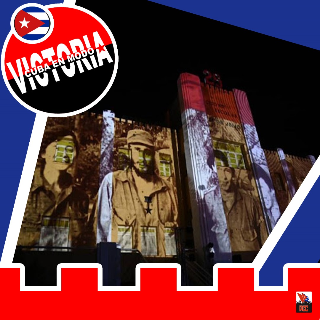 EloylvarezMart1's tweet photo. #CubaEnModoVictoria  en la víspera de la celebración del Dia de la Rebeldía Nacional nuestro #26DeJulio. Para ello trabajamos y seguimos en combate por defender a #Cuba y la #Revolución. @ValdesMenendez #FidelPorSiempre https://t.co/iyWy5FHnVh