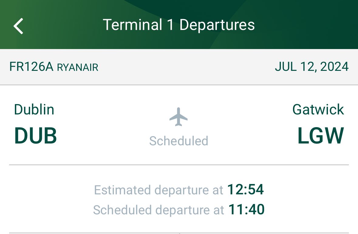 Speechless 🫣🫣

FR126 is Delayed AGAIN this morning following 1 inflight return and 1 gate return last night.

Here is a current rundown of whats happened:

• Flight delayed 3 hours, before any flight took off.
• When flight takes off, it returns to Dublin with a technical