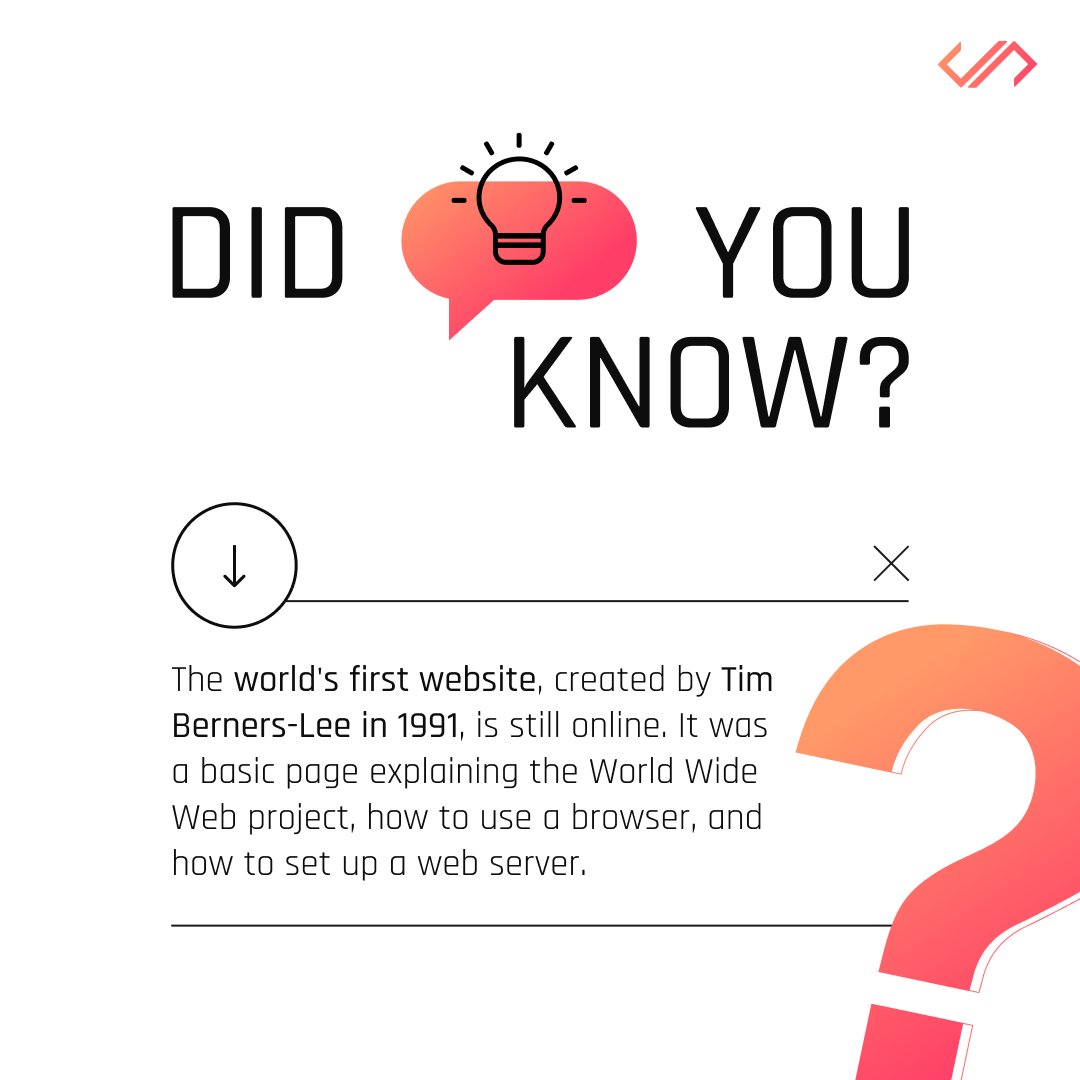 JhavtechStudios's tweet image. Web history is alive! The first site ever, made by Tim Berners-Lee in 1991, is still up. 🌐

Follow our page for more such updates.

#techHistory #firstwebsite #weborigins #jhavtechstudios #techindustry #techcommunity #smarttech #digitaltransformation #techsavvy