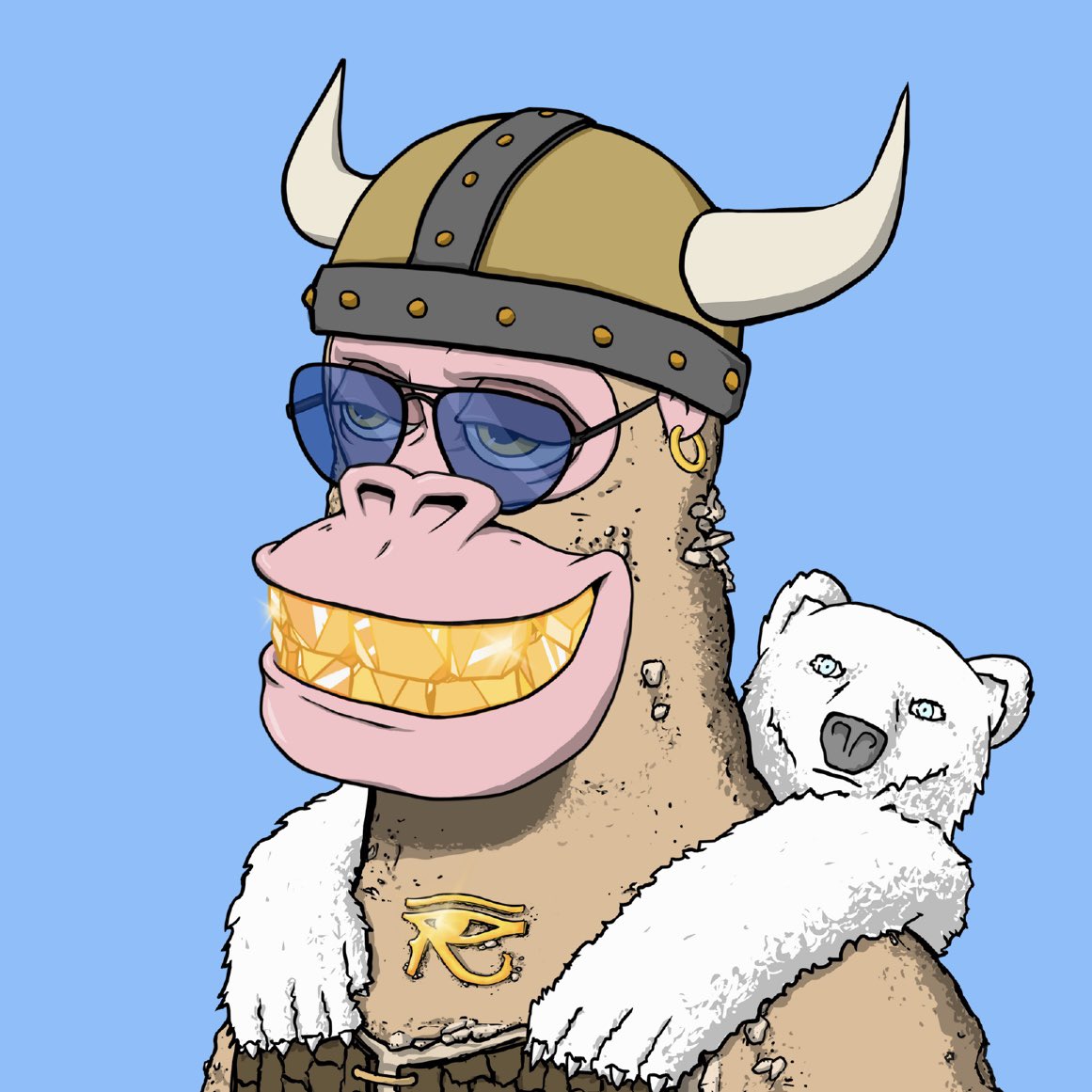 DanyalLord's tweet photo. Its friday, &amp; I’ll go with something Gold.  Happy Flex Friday #flexfriday #flexFRYday #flockfriday @ChilledKongs @PandaSocietyNFT @SaltySeagulls_ @TreasureTrollz_ @EpochLabz https://t.co/pXYzilnfjg